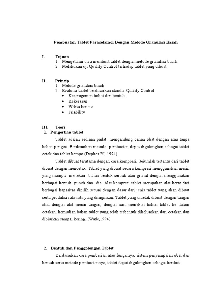 granulasi basah parasetamol